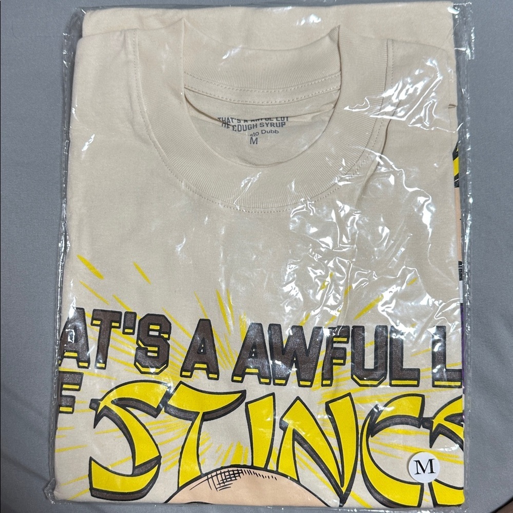 That’s A Awful Lot Of Cough Syrup ALOCS Graphic Tee M NWT Streetwear - Picture 5 of 6